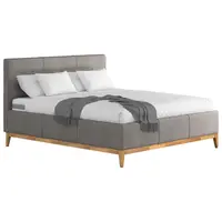 MID.YOU ČALOUNĚNÁ POSTEL, 160/200 cm, šedá