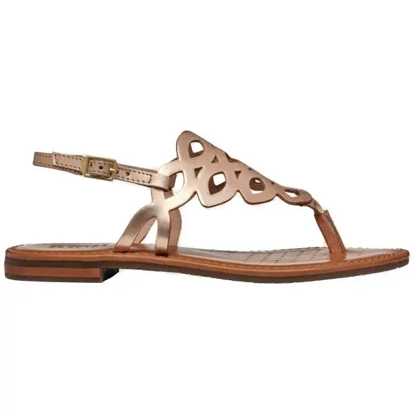 Geox D SOZY S Dámska voľnočasová obuv, zlatá, veľkosť