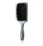 BrushArt Hair Plochý kartáč s kančími štětinami 1 ks Metallic Black