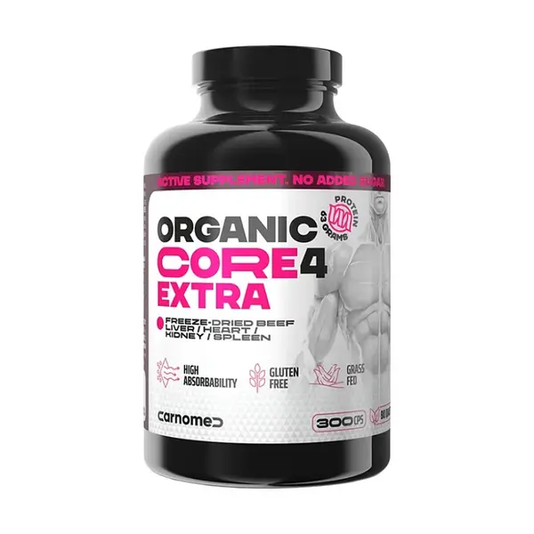 CARNOMED Organic core4 extra 300 kapslí