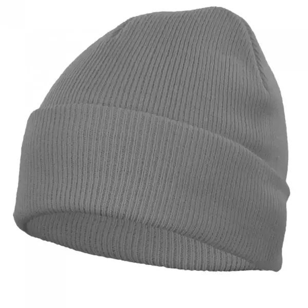 Pletená čepice šedá