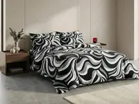 Obliečky mikroplyš ILLUSIONS čierno-sivé Rozmer obliečky: 70 x 90 cm | 140 x 200 cm