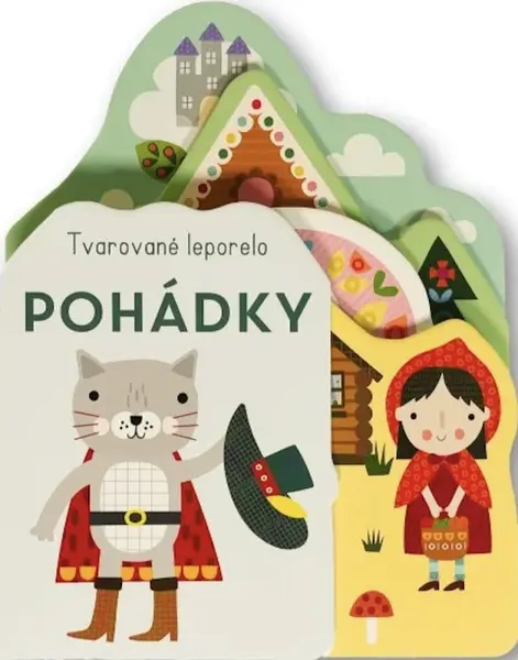 Tvarované leporelo - Pohádky
