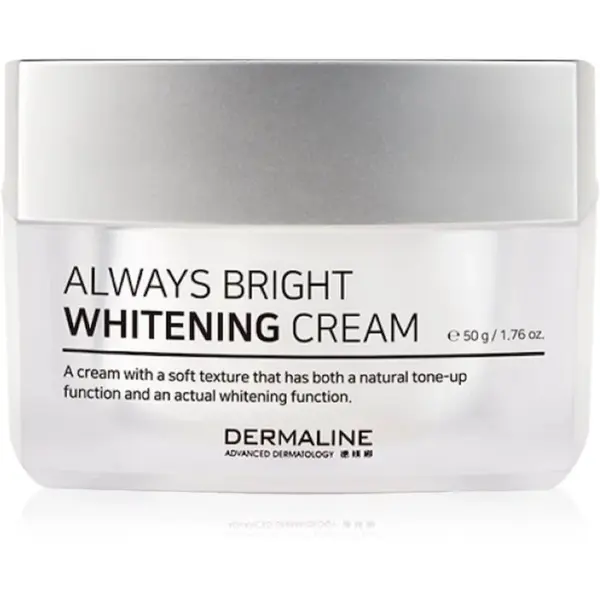 Dermaline Always Bright Whitening Cream rozjasňující pleťový krém 50 g