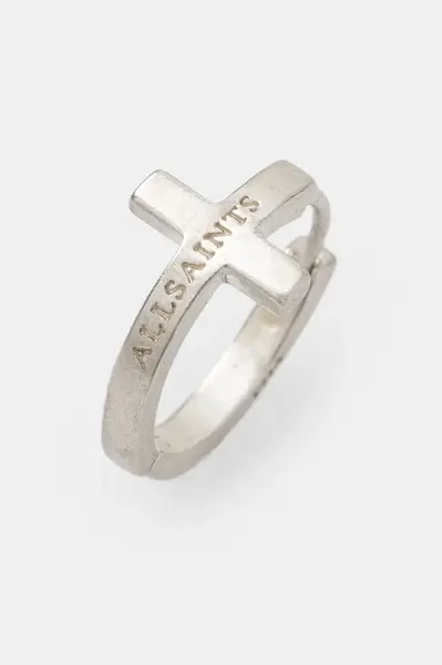 Stříbrná náušnice AllSaints