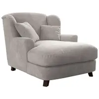 Sit & More XXL KŘESLO, textil, kompozitní dřevo, krémová