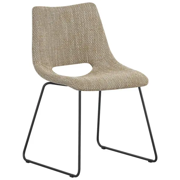 Stylife ŽIDLE, žlutá, černá