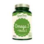 GREENFOOD NUTRITION Omega3 + Vitamin E 120 kapslí