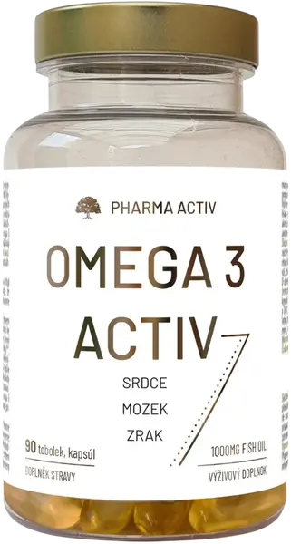 PHARMA ACTIV Omega 3 Activ 90 kapslí