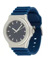 ADIDAS ORIGINALS Analógové hodinky 'EXPRESSION THREE'  kráľovská modrá / strieborná
