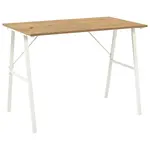 Carryhome PSACÍ STŮL, bílá, dub artisan, 100/60/75 cm