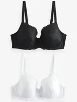 Next Podprsenka  čierna / biela