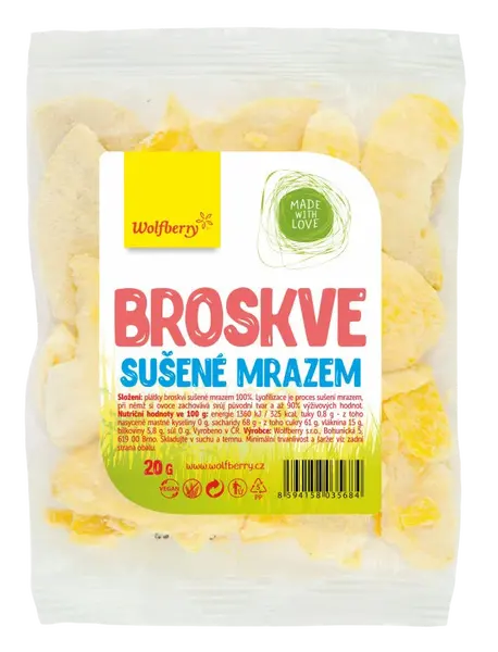 WOLFBERRY Broskve 20 g
