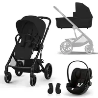 CYBEX Kočík kombinovaný Balios One Box comfort 3v1 Moon Black