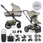 EASYWALKER Kočík kombinovaný Harvey⁵ Premium Pearl Taupe XXL AIR