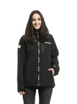 Meatfly dámská softshell bunda Zaja Black | Černá | Velikost XL