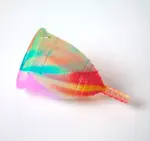 Menštruačný kalíšok Yuuki 2 Rainbow Soft Economic (YU127)