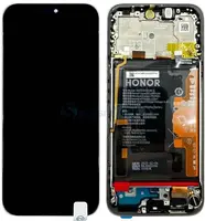 LCD display + dotyková deska + přední kryt pro Honor 400 Lite, black