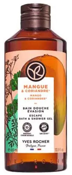 YVES ROCHER Sprchový gel Mango & koriandr 400 ml
