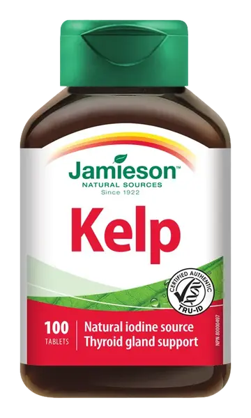 JAMIESON Kelp mořské řasy 650μg 100 tablet