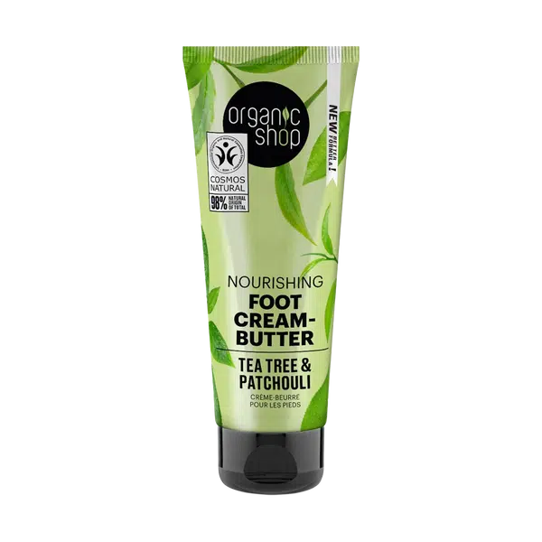 ORGANIC SHOP Krémové máslo na nohy Čajovník a pačuli 75 ml