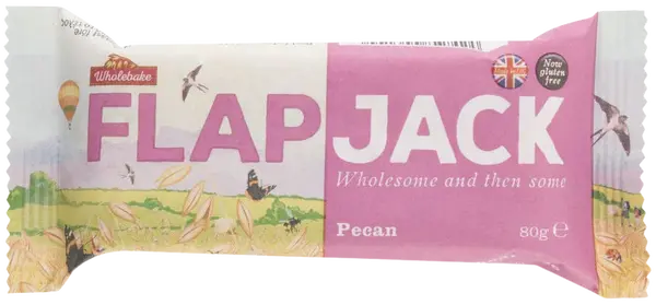 WHOLEBAKE Flapjack ovesný pekan bezlepkový 80 g