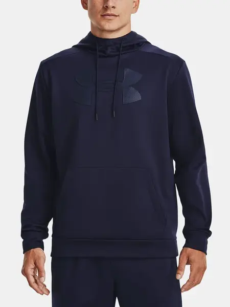 Under Armour Mikina UA Armour Fleece Big Logo HD-NVY - Pánské
