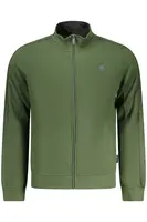 Zelená pánská mikina na zip