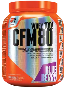 EXTRIFIT CFM Instant Whey 80  borůvka 1000 g