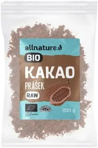 ALLNATURE Kakaový prášek BIO RAW 200 g