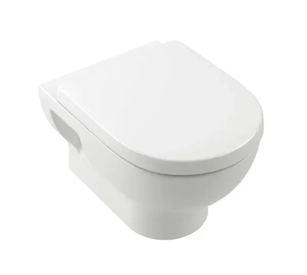 Villeroy & Boch O.novo - Závěsné WC se sedátkem SoftClosing, TwistFlush, DirectFlush, CeramicPlus, alpská bílá 5C39CLR1