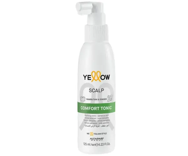 Bezoplachové zklidňující tonikum pro citlivou pokožku hlavy Yellow Professional Scalp Comfort Tonic - 125 ml + dárek zdarma