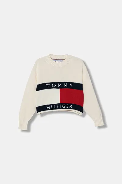 Dětský bavlněný svetr Tommy Hilfiger
