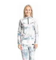 Dámské termo triko meatfly esme bílá/růžová s