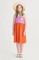 Dětské bavlněné šaty Bobo Choses Pixel Daisy