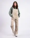 Carhartt WIP W' Bib Overall Straight Dusty H Brown chalk wash M