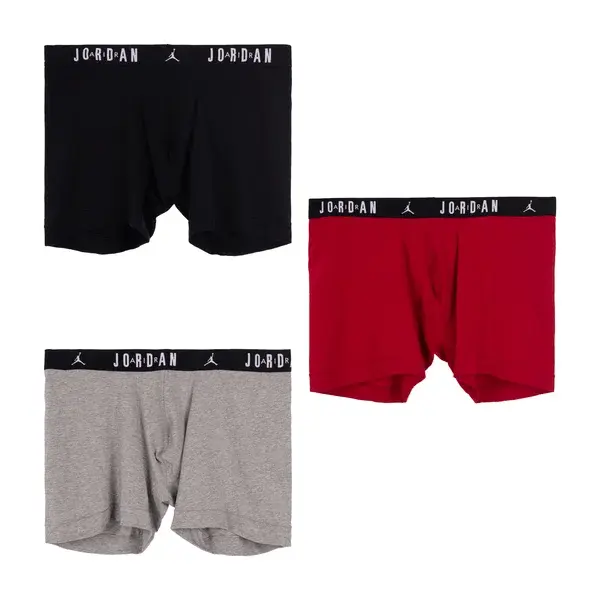 Jordan men  flight cotton core 3pk bb boxer xl