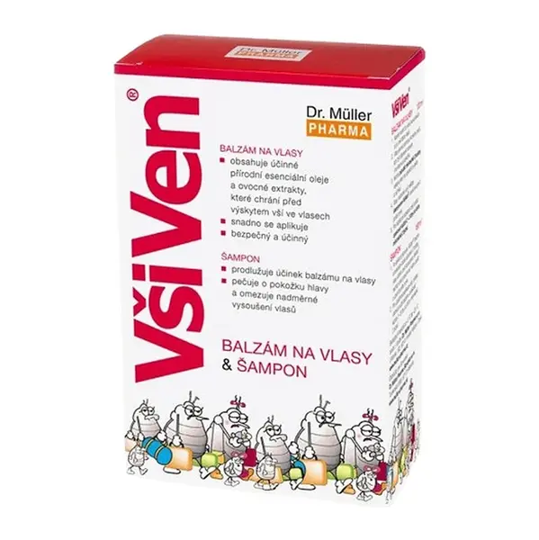 DR. MÜLLER Všiven balzám na vlasy a šampon 120+150 ml