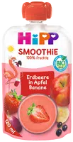 HIPP BIO Smoothie Jablko-Banán-Červené ovoce 120 ml