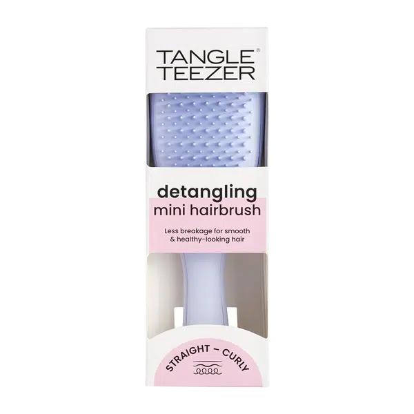 TANGLE TEEZER The Ultimate Detangler Mini Straight - Curly Digital Lavender