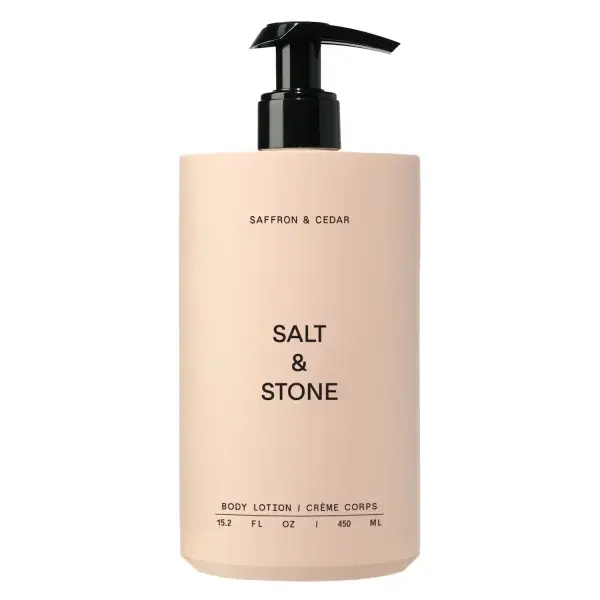 Salt & Stone Body Lotion Saffron & Cedar tělové mléko 450 ml