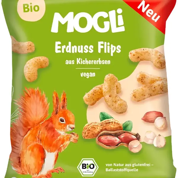MOGLI BIO arašídové křupky 30 g