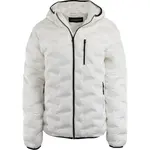 ALPINE PRO MARED Pánská zimní bunda, bílá, velikost