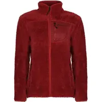 ALPINE PRO FERADA Dámská fleecová mikina, vínová, velikost
