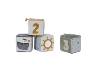 LITTLE DUTCH Súprava plyšových kociek Námornícky záliv