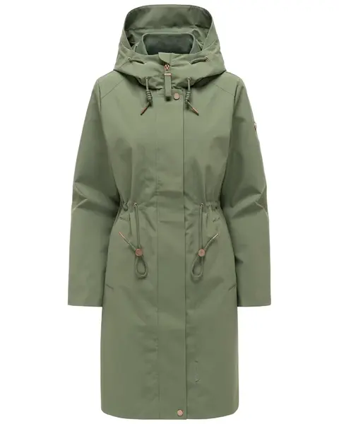 MARIKOO Prechodná parka 'Zilandaa 16'  zelená