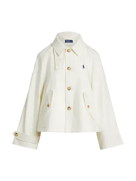 Polo Ralph Lauren Prechodná bunda  krémová