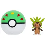 Jazwares Pokémon Clip N Go Poké Ball Chespin a Friend Ball