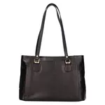 Dámska kožená kabelka Hexagona Marionet - čierna