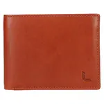 Pánská kožená peněženka Lagen Asher - koňak